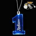 Light Up Pendant - #1 - Blue LED